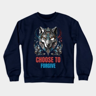 Wolf howling T-shirts Crewneck Sweatshirt